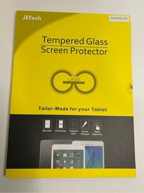 JETech Tempered Glass Screen Protector for iPad Pro 12.9